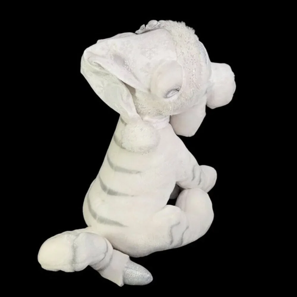 Disney Store Snowflake Tigger Plush Toy White Stuffed Animal‎ Winnie The Pooh